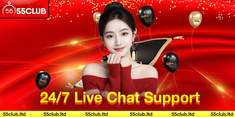 24/7 Live Chat Support